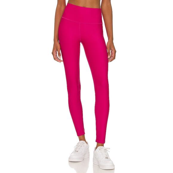 Alo Yoga High-Waist Airlift Legging in Magenta Crush Size L - Picture 5 of 6